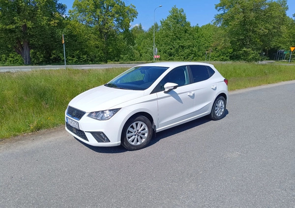 Seat Ibiza cena 43500 przebieg: 63000, rok produkcji 2018 z Słupsk małe 704